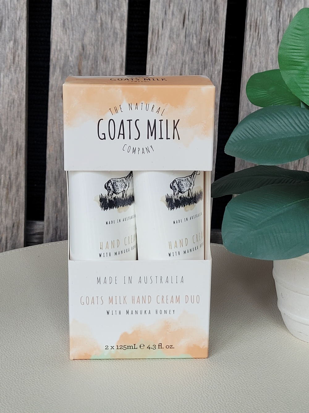 Goats Milk Hand Cream Duo - Manuka Honey